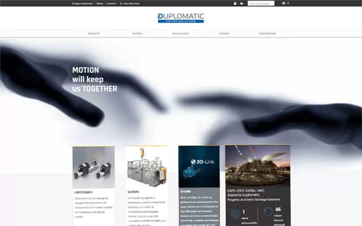 Sito internet Duplomatic
